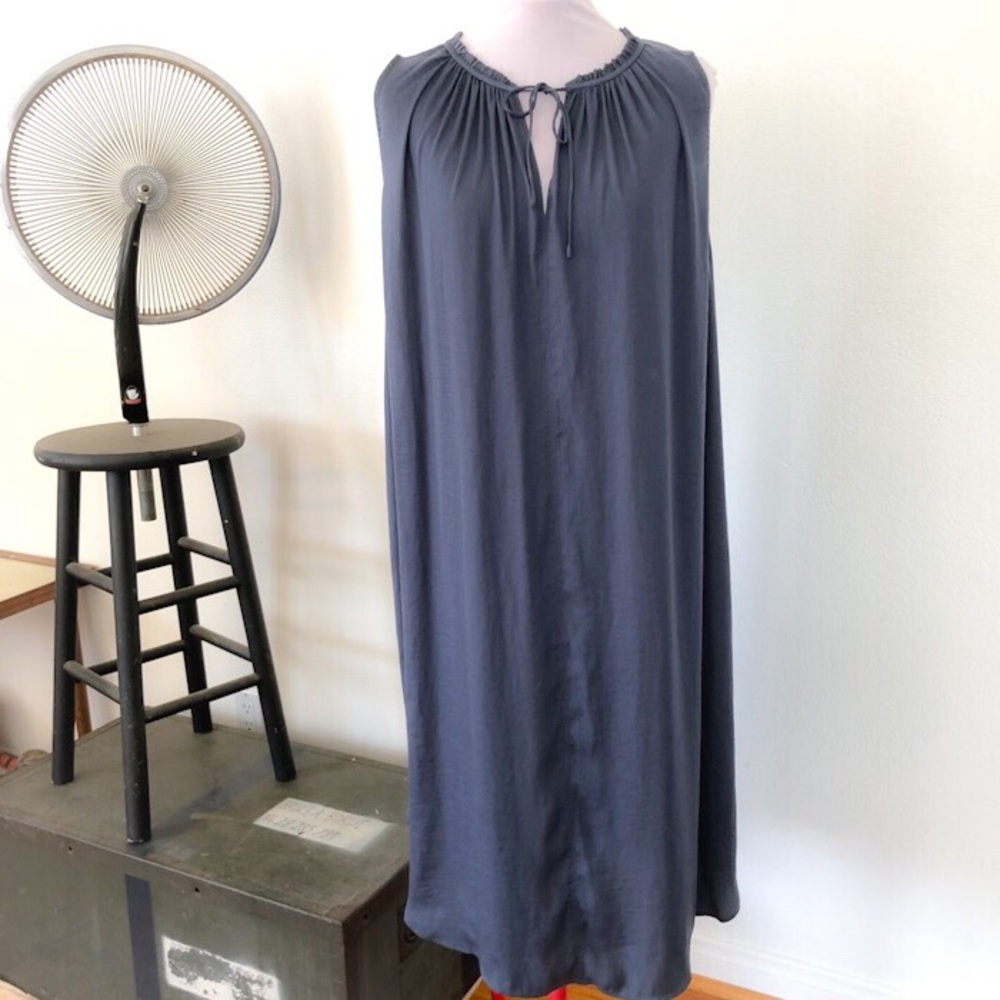 Ann Taylor LOFT - Blue Gathered Dreas